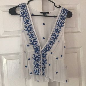 forever 21 flower top